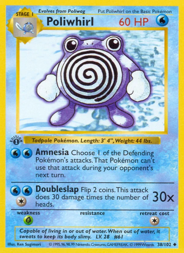Poliwhirl, Base