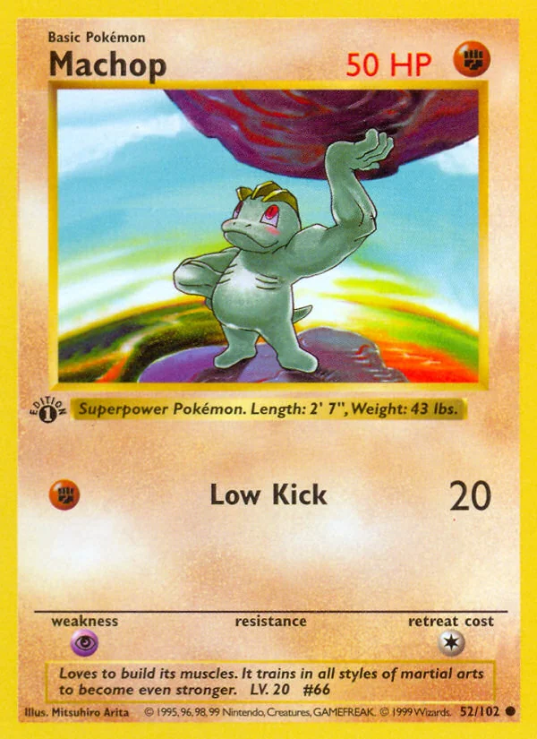 Machop, Base