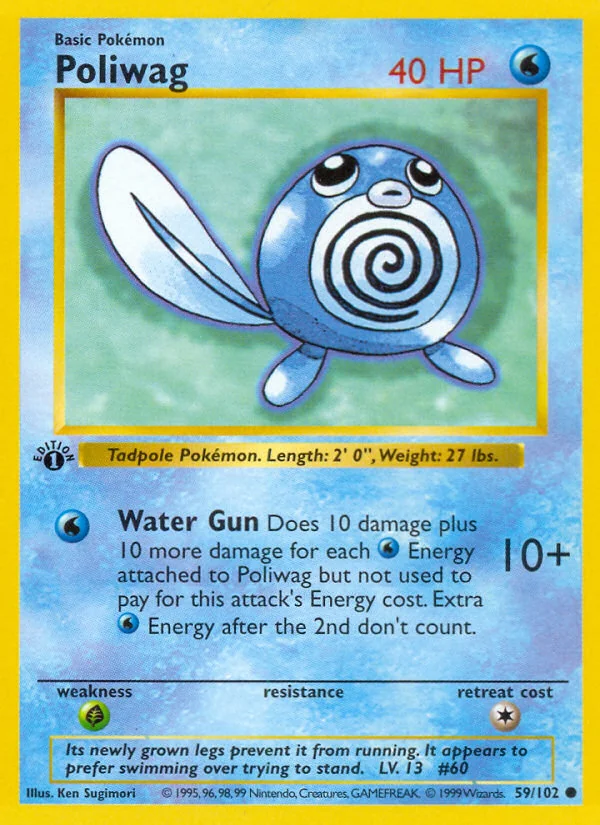 Poliwag, Base
