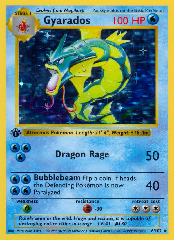 Gyarados, Base