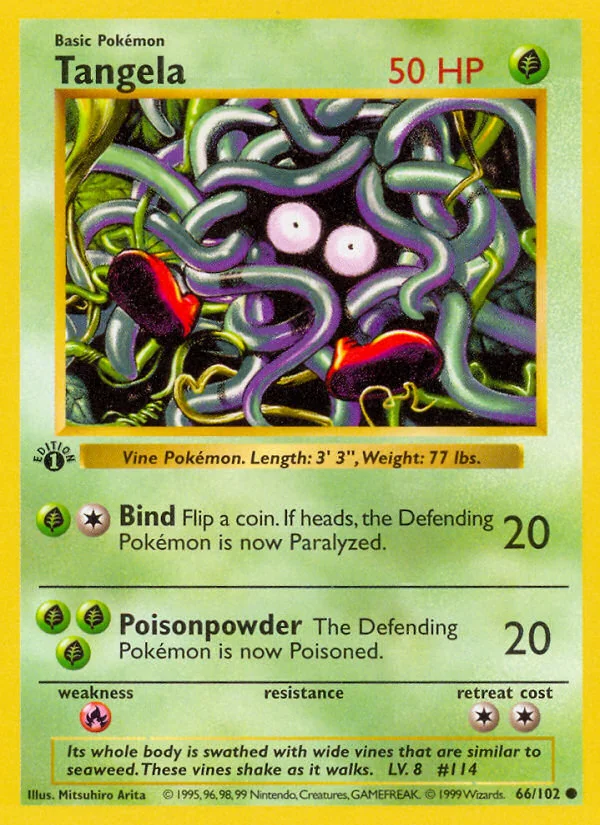 Tangela, Base