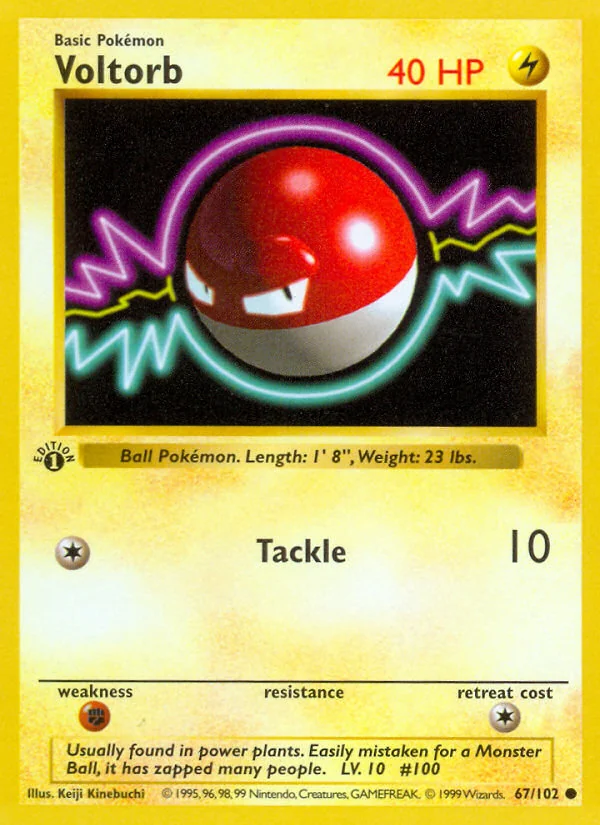 Voltorb, Base