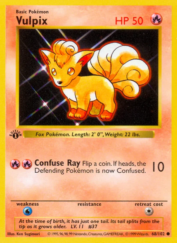 Vulpix, Base