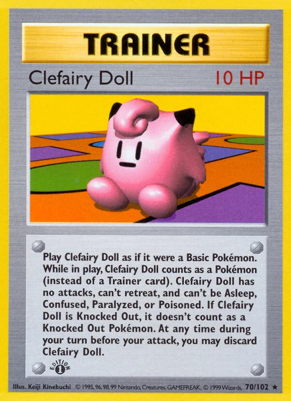 Clefairy Doll, Base