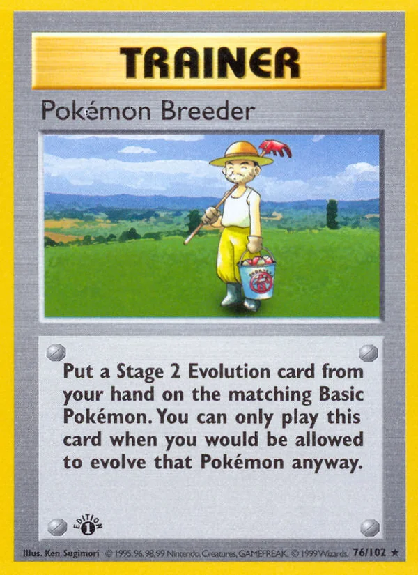 Pokémon Breeder, Base