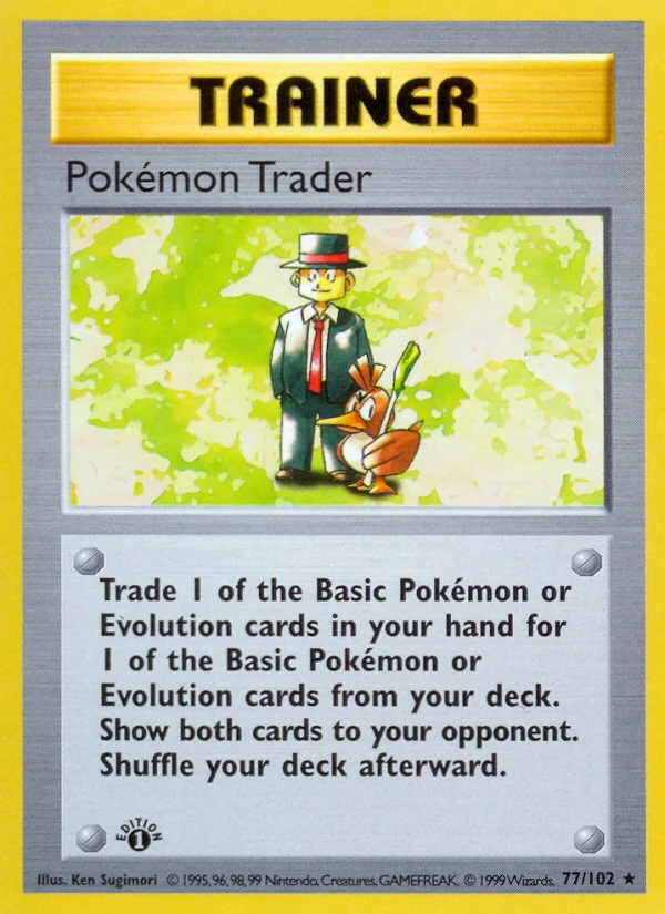 Pokémon Trader, Base