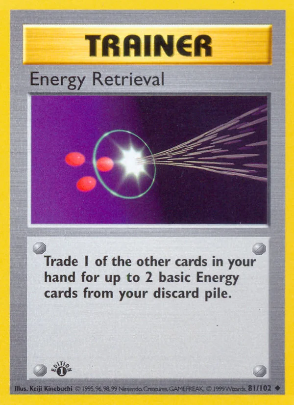 Energy Retrieval, Base