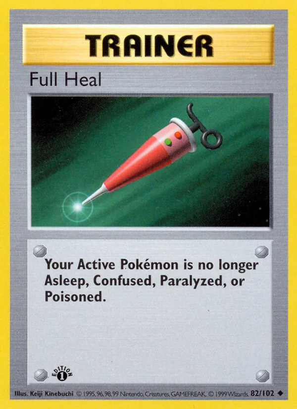 Full Heal, Base
