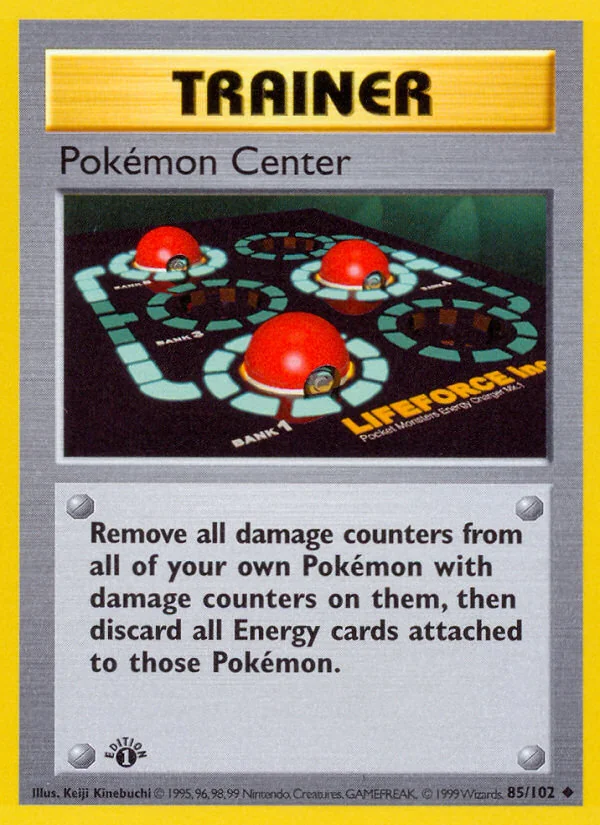 Pokémon Center, Base