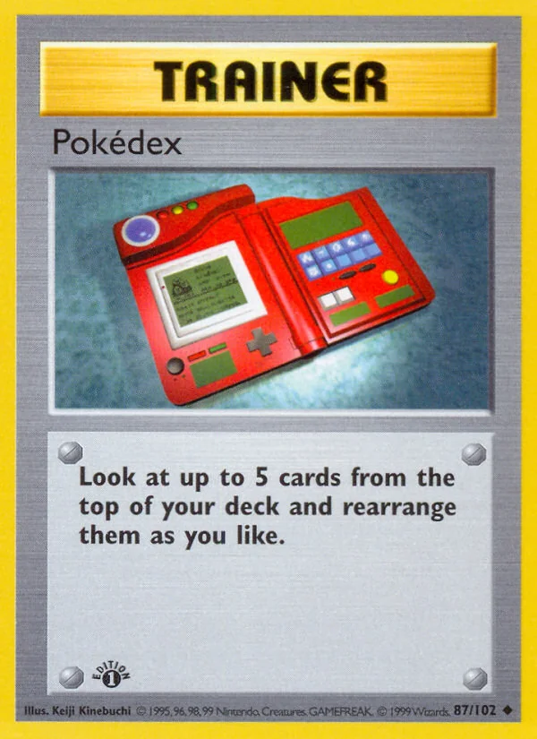 Pokédex, Base