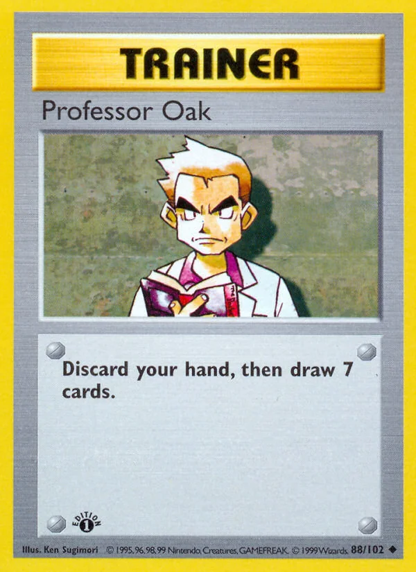 Professor Oak, Base