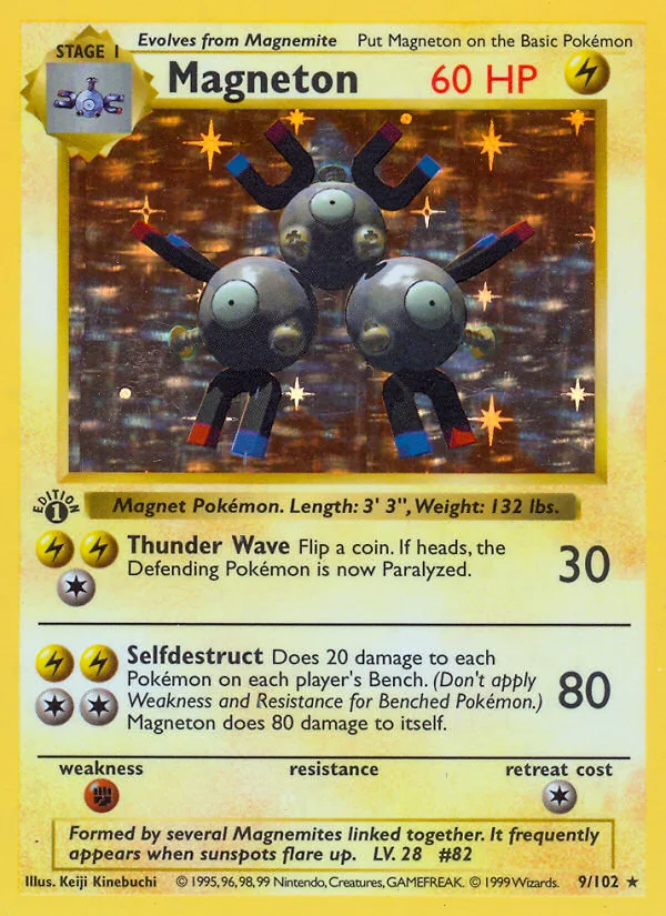 Magneton, Base