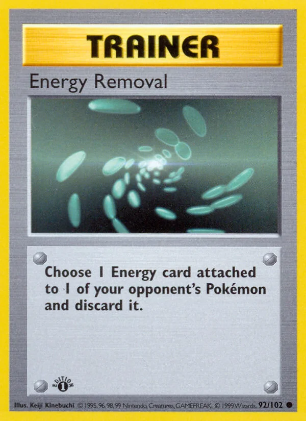 Energy Removal, Base
