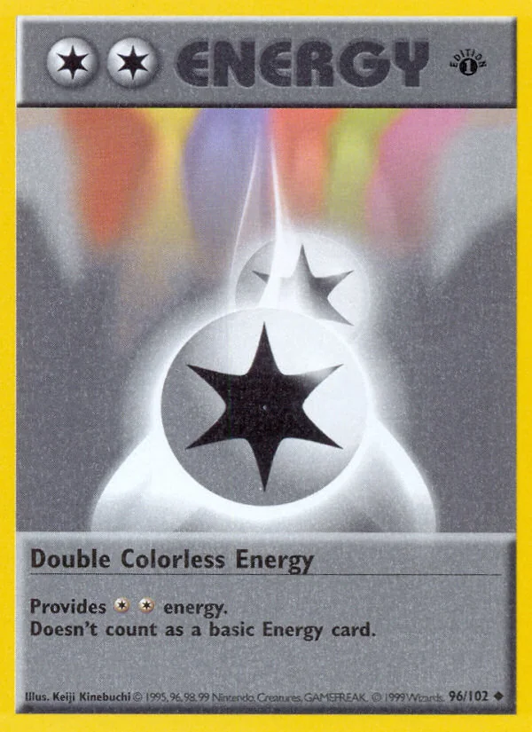 Double Colorless Energy, Base