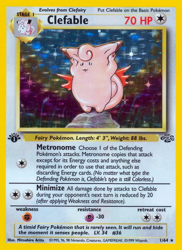 Clefable, Jungle