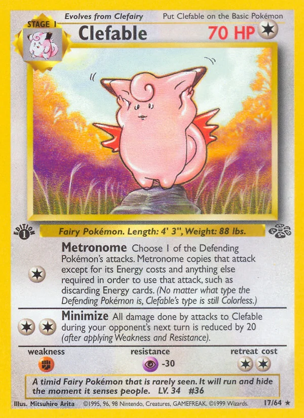 Clefable, Jungle