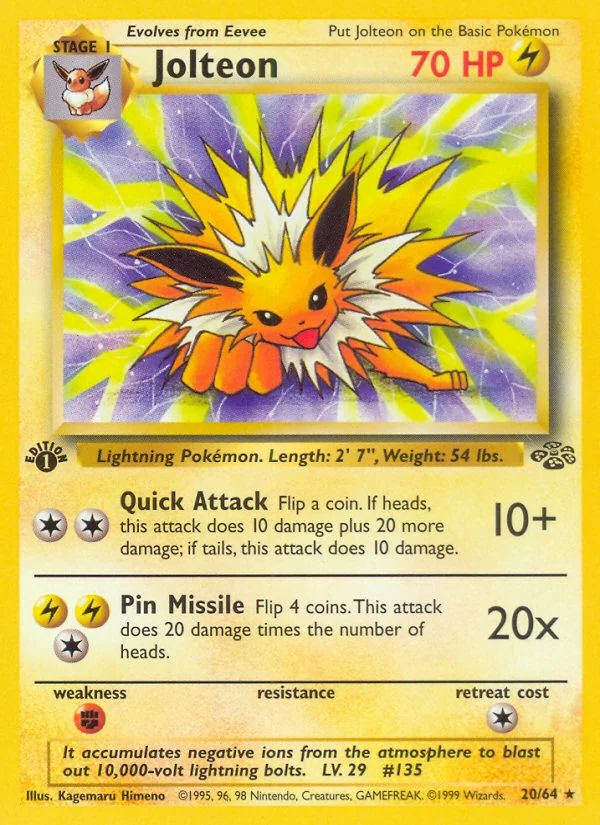 Jolteon, Jungle