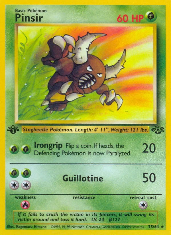 Pinsir, Jungle