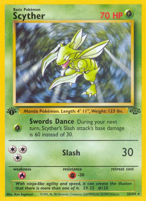 Scyther, Jungle