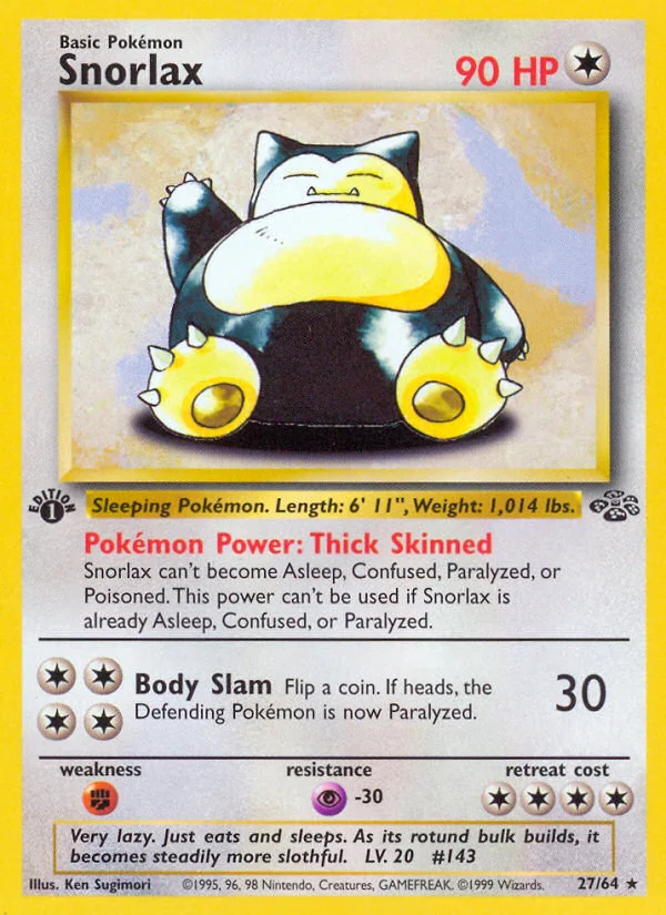 Snorlax, Jungle