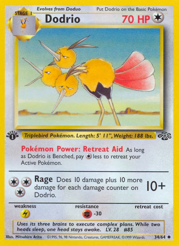 Dodrio, Jungle