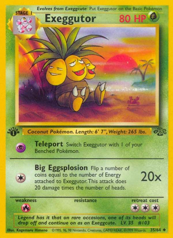 Exeggutor, Jungle