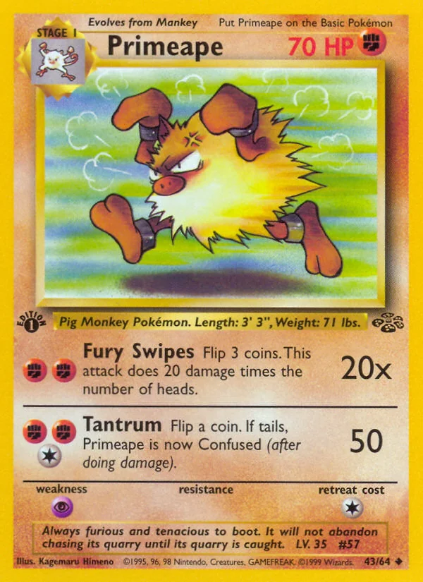 Primeape, Jungle