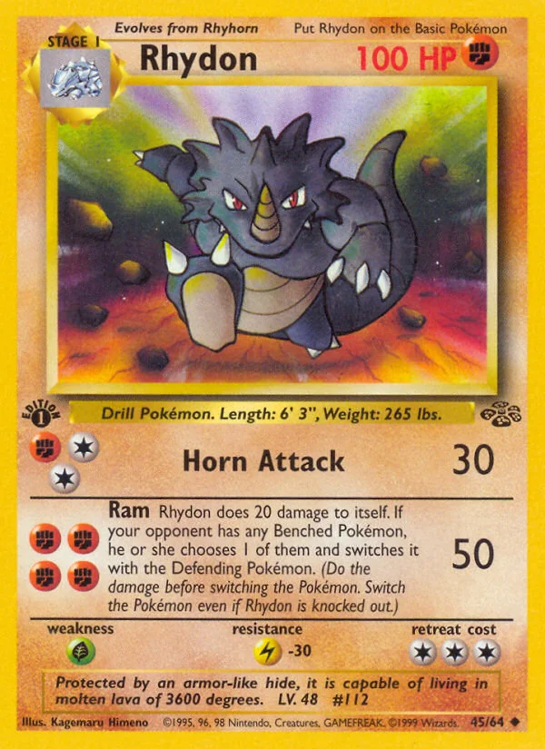 Rhydon, Jungle