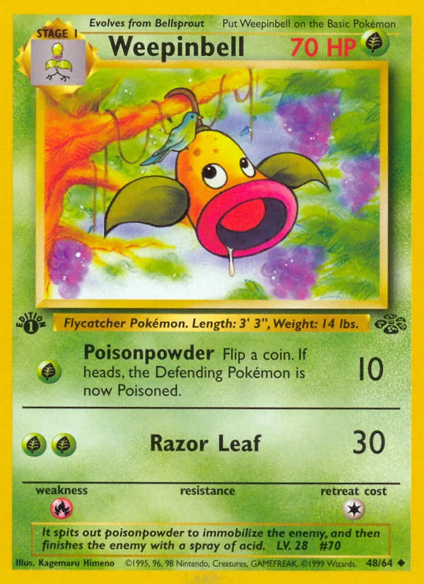 Weepinbell, Jungle