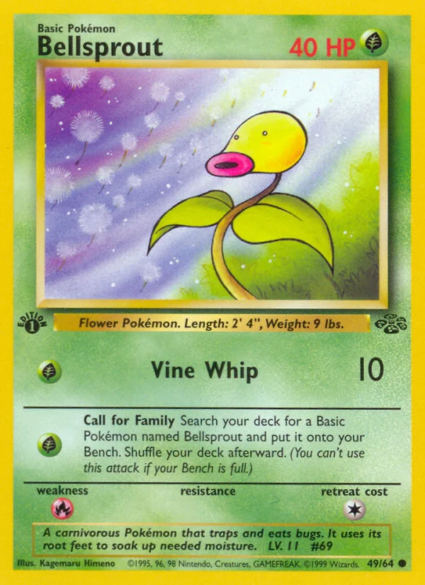 Bellsprout, Jungle