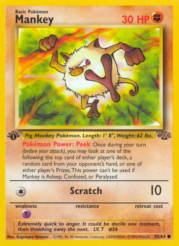 Mankey, Jungle