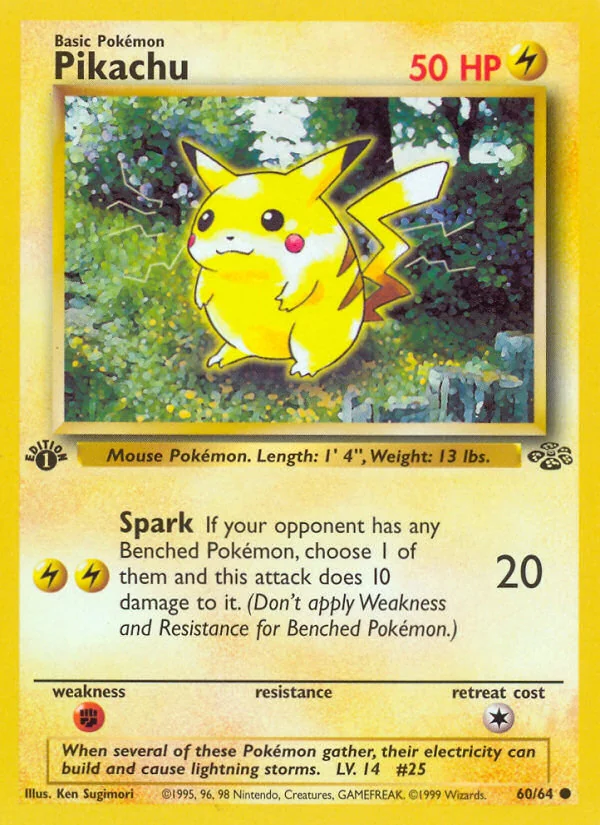 Pikachu, Jungle