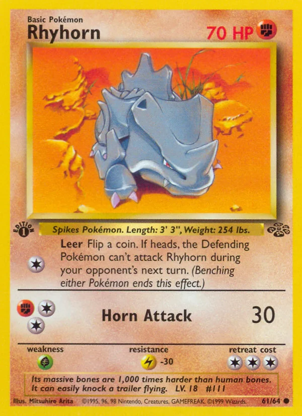 Rhyhorn, Jungle