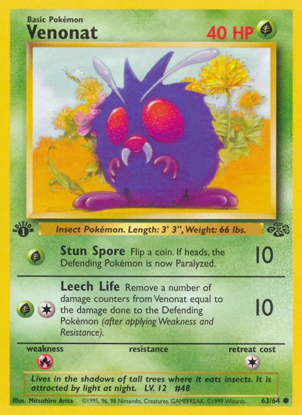 Venonat, Jungle
