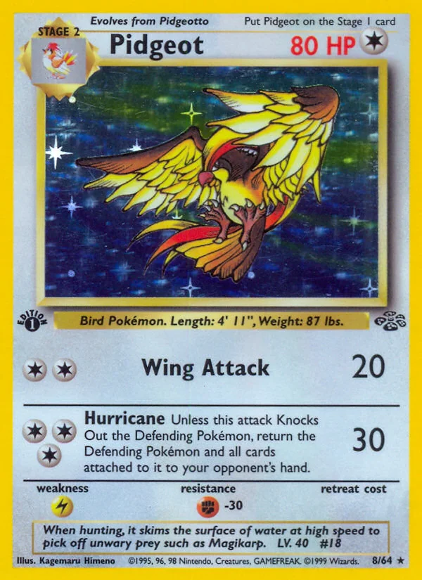 Pidgeot, Jungle