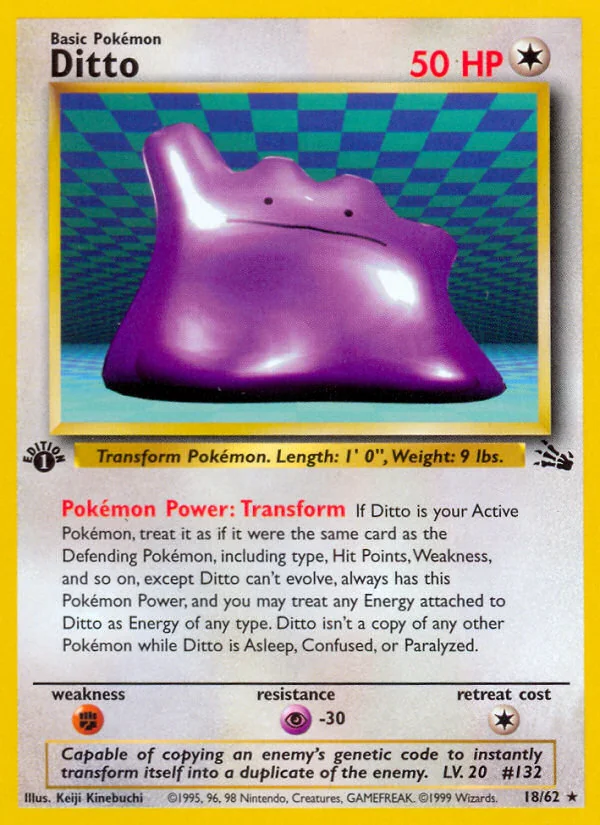 Ditto, Fossil
