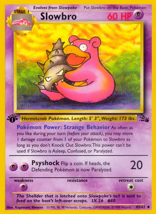 Slowbro, Fossil