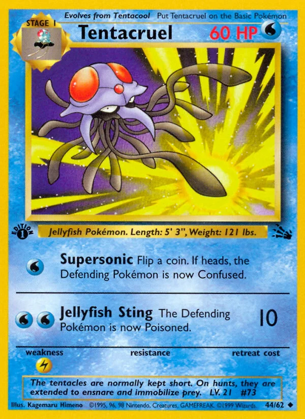 Tentacruel, Fossil