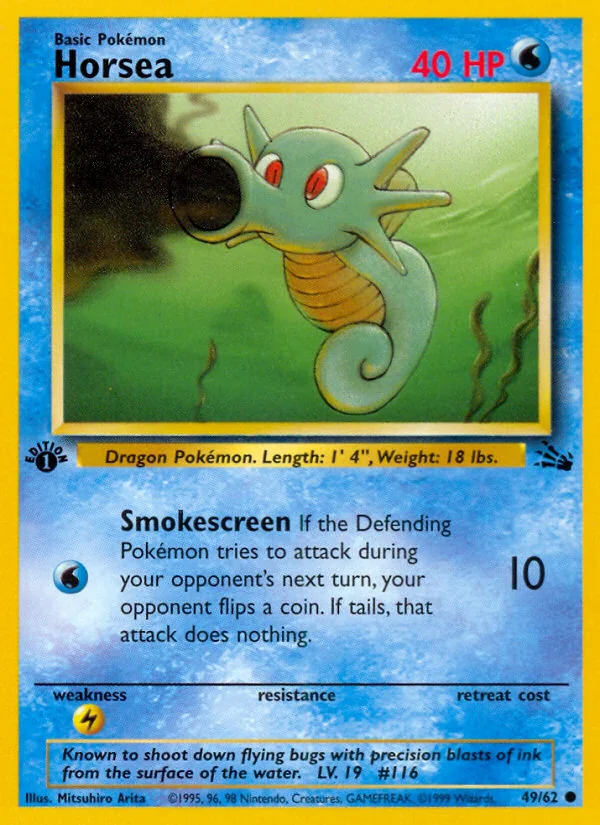 Horsea, Fossil