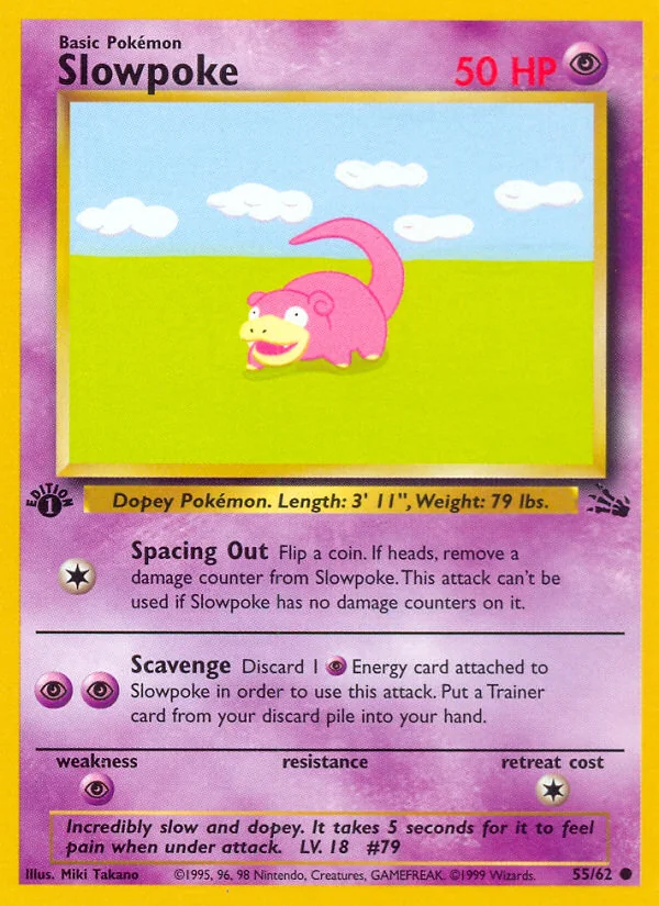 Slowpoke, Fossil