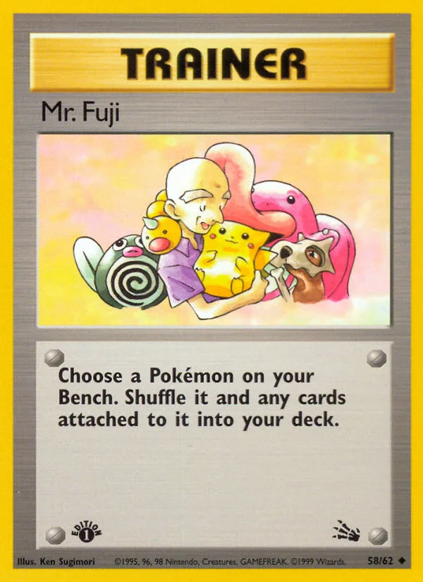Mr. Fuji, Fossil