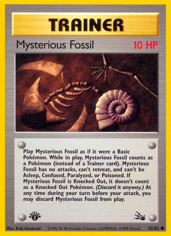 Mysterious Fossil, Fossil