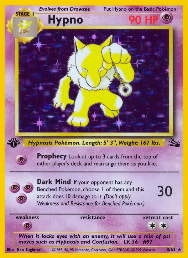 Hypno, Fossil
