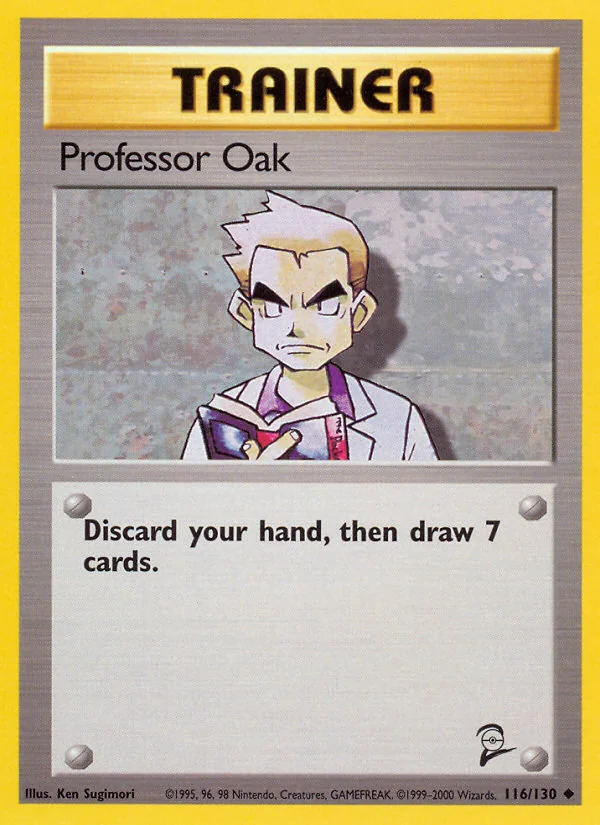 Professor Oak, Base Set 2