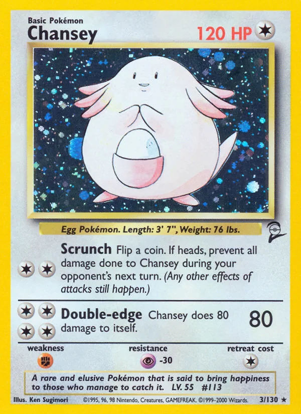 Chansey, Base Set 2