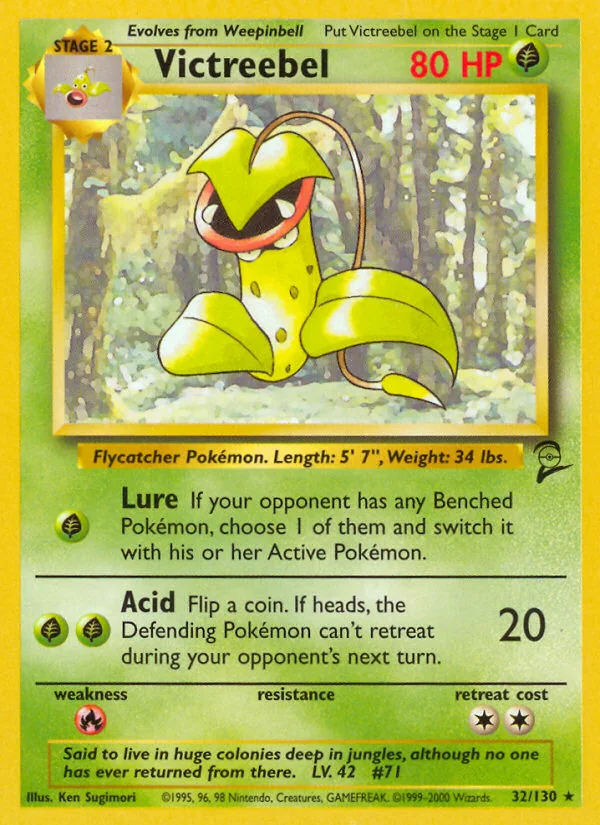 Victreebel, Base Set 2