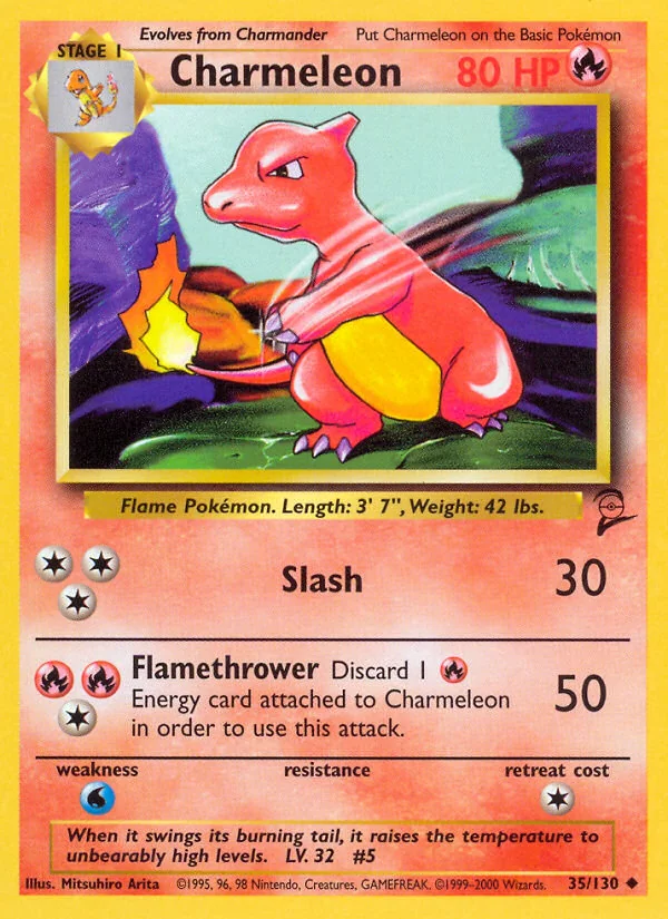Charmeleon, Base Set 2