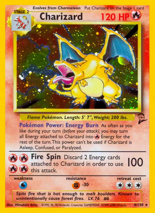 Charizard, Base Set 2