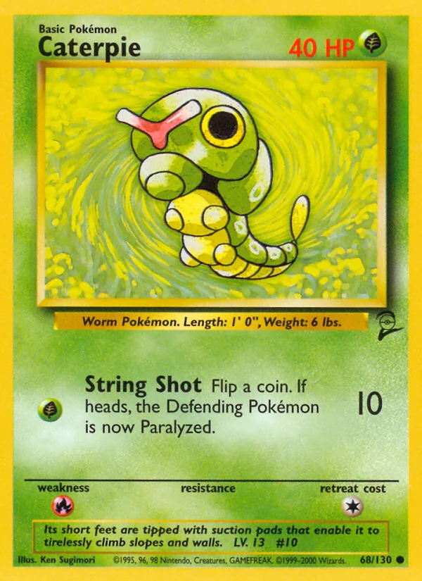 Caterpie, Base Set 2