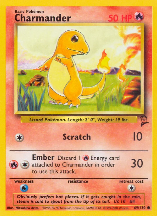 Charmander, Base Set 2